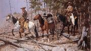 Prospecting for Cattle Range Frederic Remington